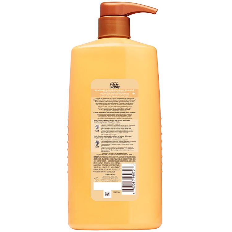 Whole Blends Honey Treasure Conditioner 26.6 floz back